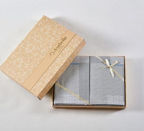 Постельное белье "Asabella" 2279-6 Фланель, Евро