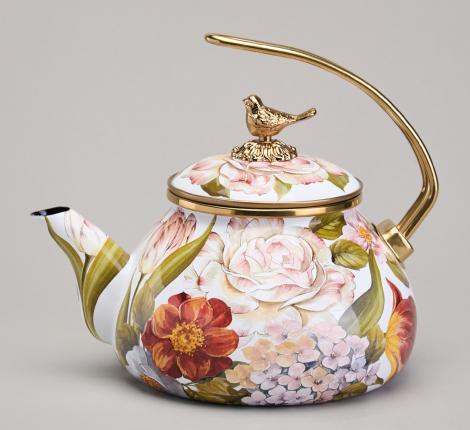 Чайник эмалированный AGNESS "ФЛАНДРИЯ", 2,2 л