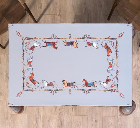 Скатерть с пропиткой LEFARD "PASSAGE" 140х180 см, серый