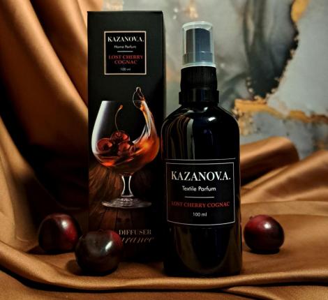 Аромат для ткани  "KAZANOV.A" Lost Сherry Сognac, 100 мл
