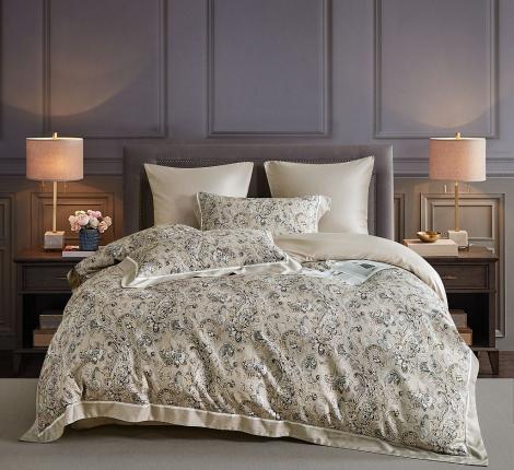 Постельное белье "Asabella" 2274-4S Фланель, 1,5 спальный