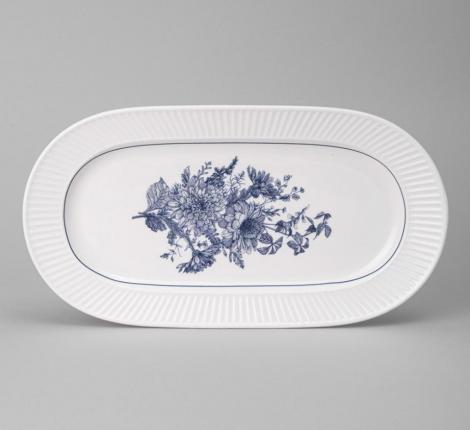 Блюдо овальное "ROYAL BLUE", 30*16,5*2,5 см