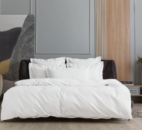 Постельное белье "ALPINE WHITE ALLURE GRASS" 4716250 Мако-Сатин, Семейный