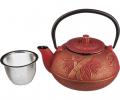 Заварочный чайник чугунный "RED STAR" с эмалированным покрытием внутри, 600 мл