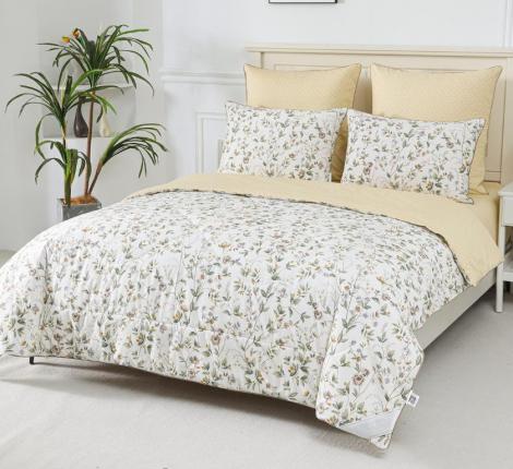 Постельное белье с одеялом "Sofi de Marko" Ришелье №30 Сатин, 1,5 спальный