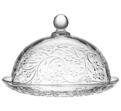 Блюдо сервировочное с крышкой "BLOSSOM", 19,5*19,5*14 см