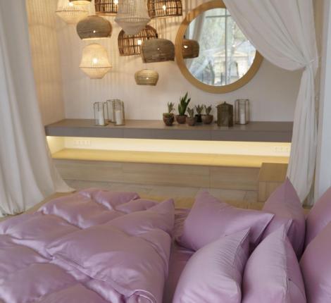 Простыня "LILAC BRILLIANT GRASS" Тенсел, 180х240