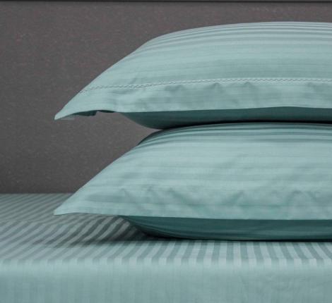 Постельное белье с одеялом "Kazanov.A." Hotel (тиффани) Страйп-Сатин, Евро