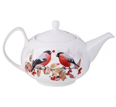 Чайный сервиз "ЛЕСНАЯ СКАЗКА" СНЕГИРИ на 6 персон, 14 персон