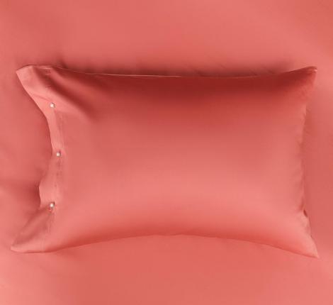 Наволочка "Sofi de Marko" Premium Mako (коралл), 50х70