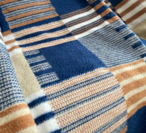 Плед хлопковый Райтекс "ИНДИГО", 150х200