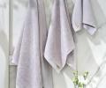 Комплект махровых полотенец "DAILY BATHING" (30x50,50x100,70x140, лавандовый,