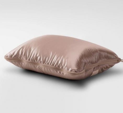Дорожная подушка-трансформер "TRAVEL PILLOW GRASS MILK CHOCOLATE", 33х45